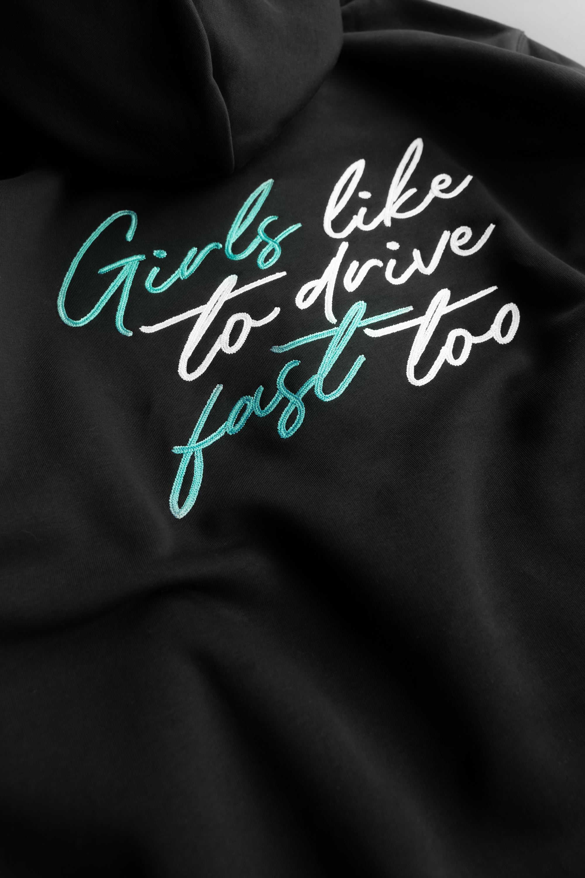 Girls Like To Drive Fast Hoodie