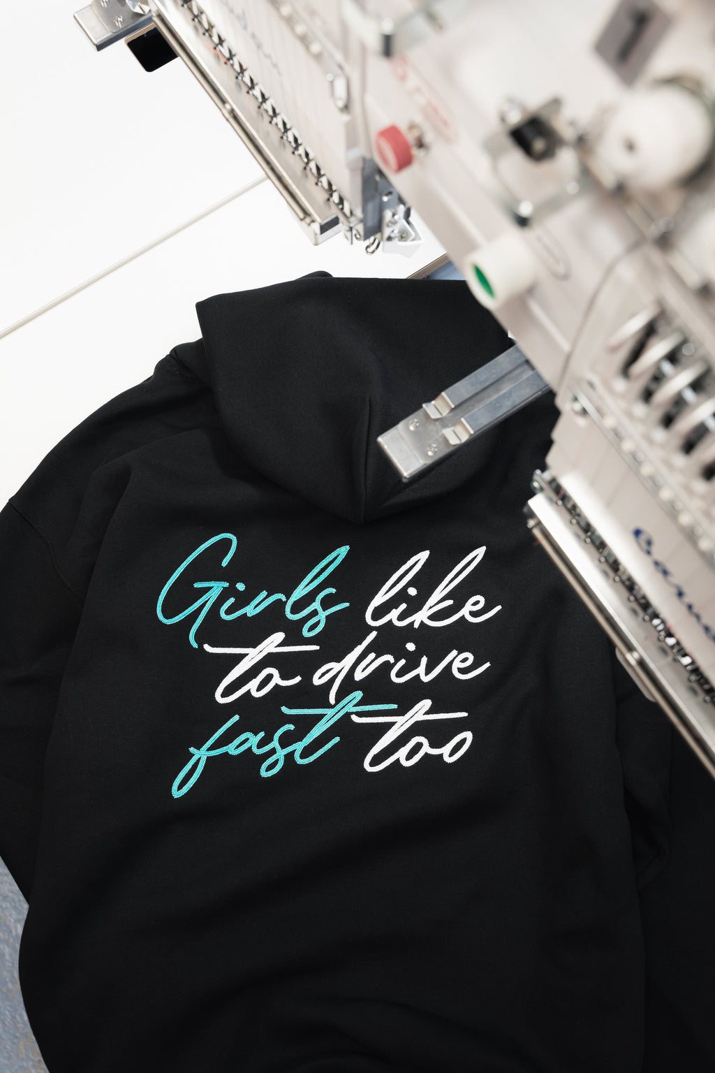 Girls Like To Drive Fast Hoodie