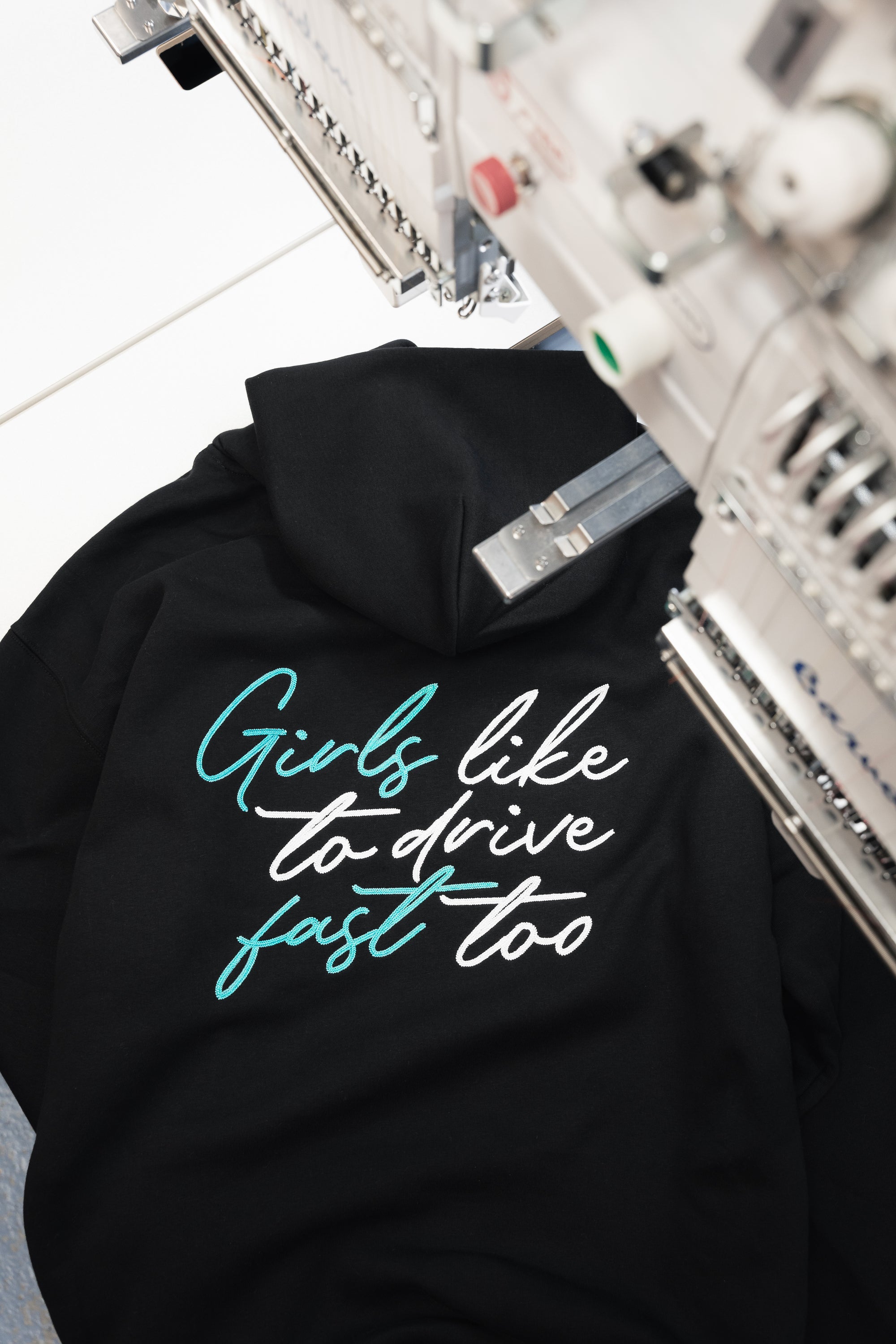 Girls Like To Drive Fast Hoodie